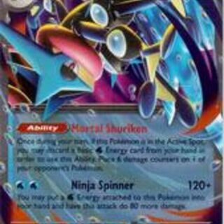 Mega Greninja EX #81 Pokemon Promo