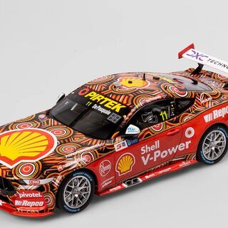 Shell V-Power Racing Team #11 Anton De Pasquale - Ford Mustang GT - 2024 Darwin Triple Crown Indigenous Round - Authentic Collectables 1/18
