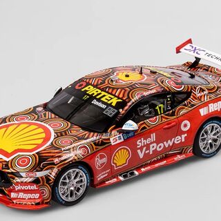 Shell V-Power Racing Team #17 Will Davison - Ford Mustang GT - 2024 Darwin Triple Crown Indigenous Round - Authentic Collectables 1/18
