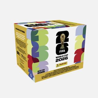Panini FIFA World Cup 2026™ Official Sticker Collection US Edition Gold Crumple Box - 50 Count Box