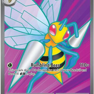 Pokemon TCG: Beedrill ex #098/086 Pokemon Chaos Rising