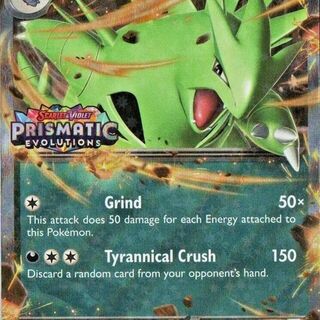 Pokemon TCG: Tyranitar [Stamped] #064/131 Pokemon Prismatic Evolutions