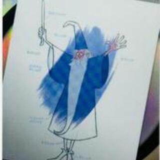 Topps Disney Chrome 2026: Ink & Paint - Merlin #I&P-10