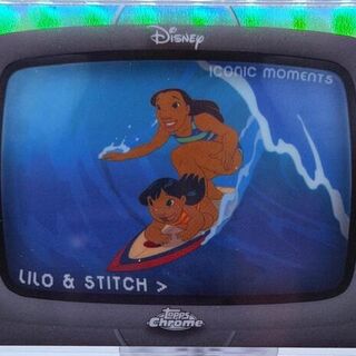 Topps Disney Chrome 2026: Iconic Moments - Hawaiian Roller Coaster Ride #IM-15