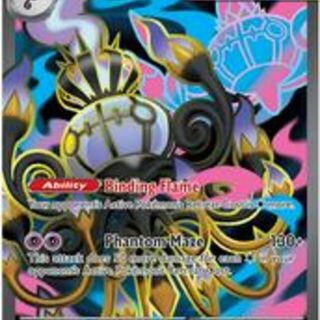 Mega Chandelure ex #99 Pokemon Pitch Black
