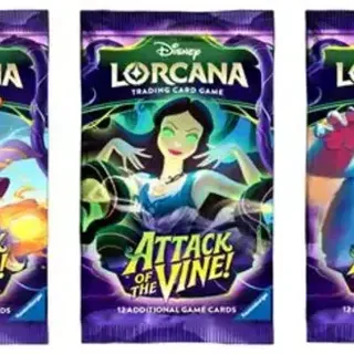 Disney Lorcana TCG: Attack On The Vine Booster Pack