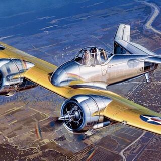 Academy USN XF5F-1 Skyrocket Kitset