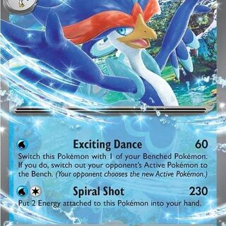 Pokemon TCG: Quaquaval ex #35 Pokemon Promo