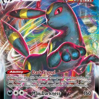 Pokemon TCG: Umbreon VMAX #95 Pokemon Evolving Skies
