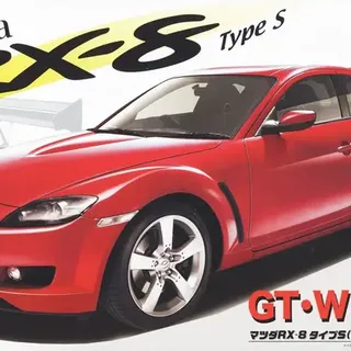 Fujimi Mazda RX-8 Type S with GT-W Wing - 1/24 Scale