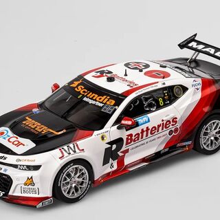 Brad Jones Racing R&J Batteries #8 Andre Heimgartner - Chevrolet Camaro ZL1 - 2025 Supercars Championship Season - Authentic Collectables 1/18
