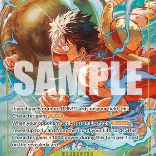One Piece: Monkey.D.Luffy [Alternate Art] OP15-119 One Piece Adventure on Kami's Island