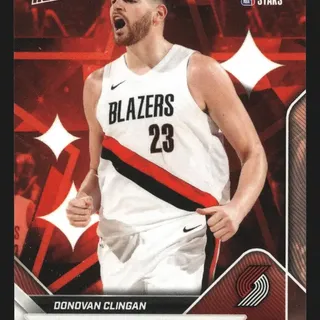 Donovan Clingan #16 2026 NBA Topps Now Rising Stars