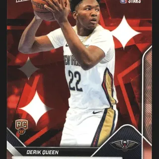 Derik Queen #15 2026 NBA Topps Now Rising Stars