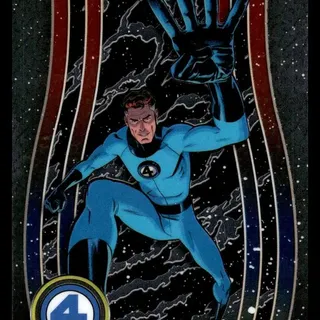 Topps Marvel 2026: Finest Fantastic Four - Mister Fantastic #1