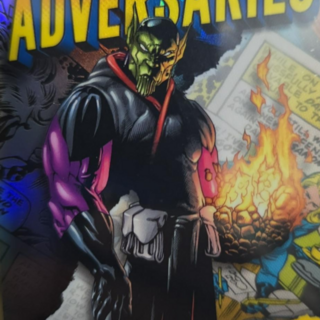 Topps Marvel 2026 Finest Fantastic Four: Adversaries - Super-Skrull #AD-16