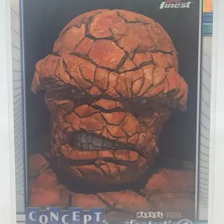 Topps Marvel 2026 Finest Fantastic Four: Concept Art - The Thing #CA-08