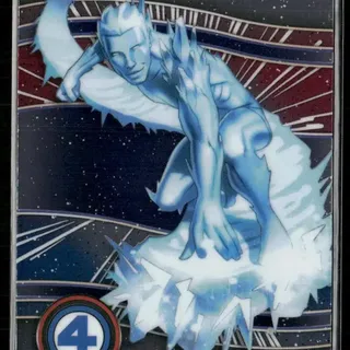 Topps Marvel 2026: Finest Fantastic Four - Iceman #62