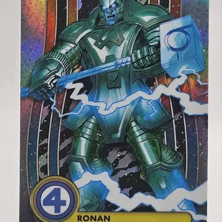 Topps Marvel 2026: Finest Fantastic Four - Ronan #39 Refractor