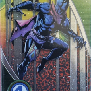 Topps Marvel 2026: Finest Fantastic Four - Black Panther #87 Rare