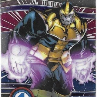 Topps Marvel 2026: Finest Fantastic Four - Thanos #79