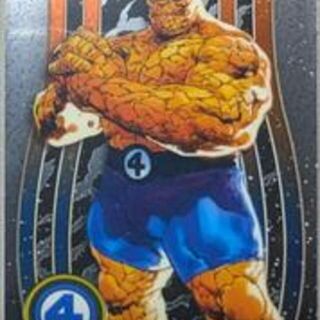 Topps Marvel 2026: Finest Fantastic Four - The Thing #4 Refractor