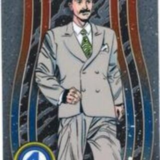 Topps Marvel 2026: Finest Fantastic Four - Mobius M. Mobius #30