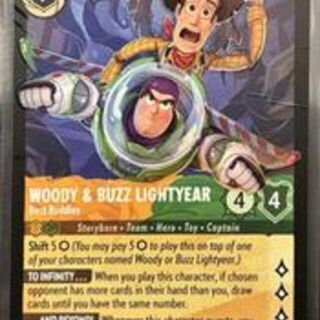 Disney Lorcana: Attack Of The Vine LEGENDARY Woody & Buzz Lightyear #28/207