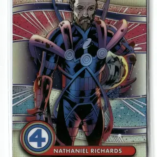 Topps Marvel 2026: Finest Fantastic Four - Nathaniel Richards #73