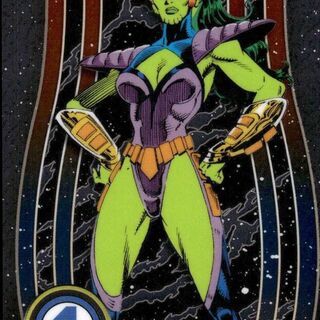 Topps Marvel 2026: Finest Fantastic Four - Lyja #27