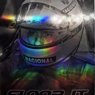 Ayrton Senna #FI-10 2025 Topps Chrome Formula 1 Floor It