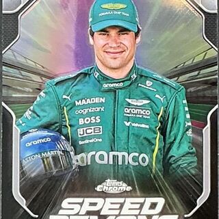 Lance Stroll #SD-6 2025 Topps Chrome Formula 1 Speed Demons