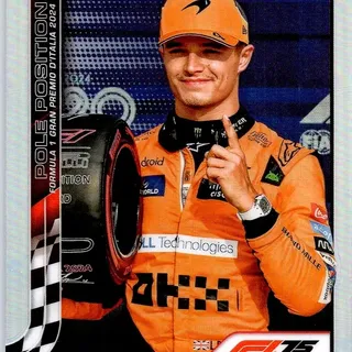 Lando Norris #120 2025 Topps Chrome Formula 1