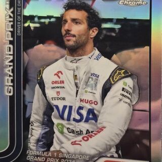 Daniel Ricciardo #139 2025 Topps Chrome Formula 1