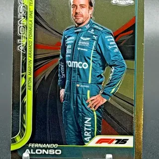 Fernando Alonso #9 2025 Topps Chrome Formula 1