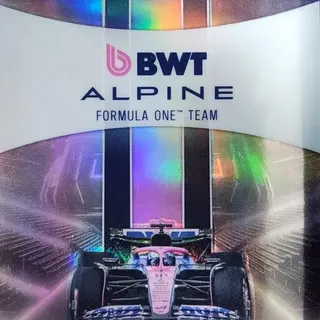 BWT Alpine F1 Team #181 2025 Topps Chrome Formula 1