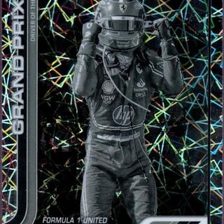 Charles Leclerc [Black White Lazer Refractor] #140 2025 Topps Chrome Formula 1
