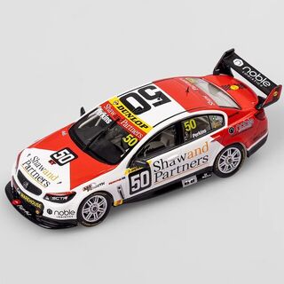 Shaw and Partners Racing #50 Holden VF Commodore Jack Perkins - 2022 Dunlop Super2 Series Sandown Round - Authentic Collectables 1/43