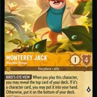 Disney Lorcana: Wilds Unknown COMMON Monterey Jack - Watchful Ranger #2/204