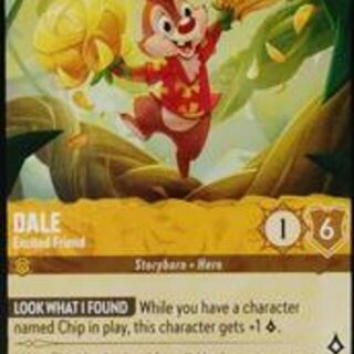Disney Lorcana: Wilds Unknown COMMON Dale - Excited Friend #4/204