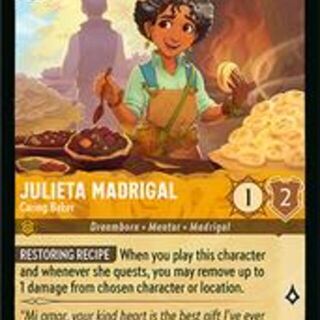 Disney Lorcana: Wilds Unknown COMMON Julieta Madrigal - Caring Baker #24/204