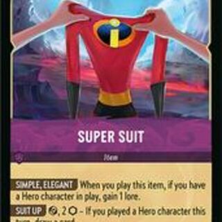 Disney Lorcana: Wilds Unknown UNCOMMON Super Suit #66/204