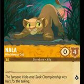 Disney Lorcana: Shimmering Skies UNCOMMON Nala - Mischievous Cub #2/204
