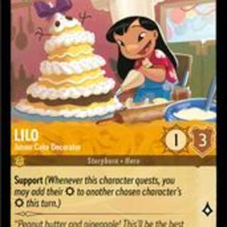 Disney Lorcana: Shimmering Skies COMMON Lilo - Junior Cake Decorator #8/204