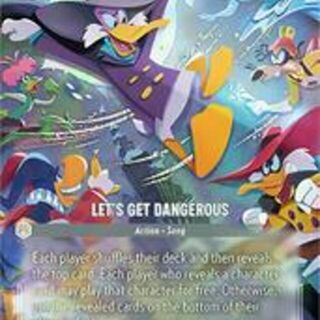 Disney Lorcana: Winterspell ENCHANTED Let's Get Dangerous #240/204