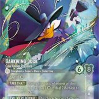 Disney Lorcana: Winterspell ENCHANTED Darkwing Duck - Cool Under Pressure #239/204