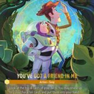 Disney Lorcana: Wilds Unknown ENCHANTED You've Got A Friend In Me #225/204