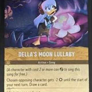 Disney Lorcana: Whispers In The Well COMMON FOIL Della's Moon Lullaby #28/204