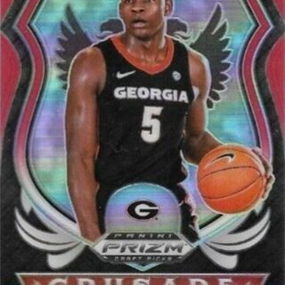 Anthony Edwards [Red White Blue Prizm] #81 2020 Panini Prizm Draft Picks