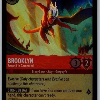 Disney Lorcana: Whispers In The Well COMMON FOIL Brooklyn - Second In Command #120/204